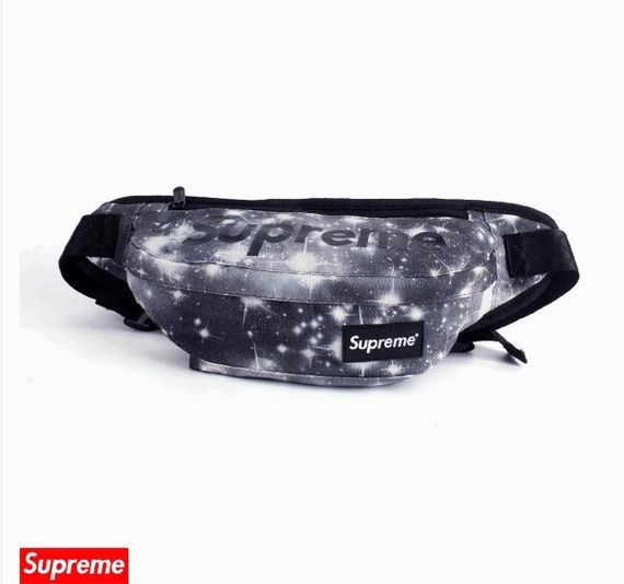 Поясная сумка Supreme (космос черный) сумка на пояс