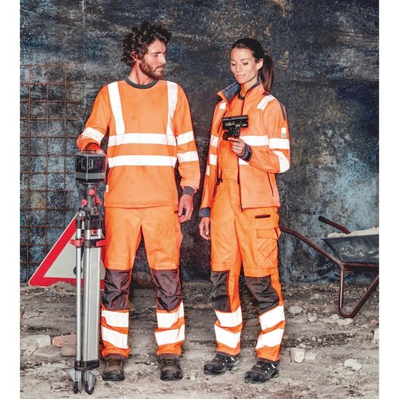 Штани робочі NEON, сигнальні, оранжеві, розмір 50 | Зображення 6