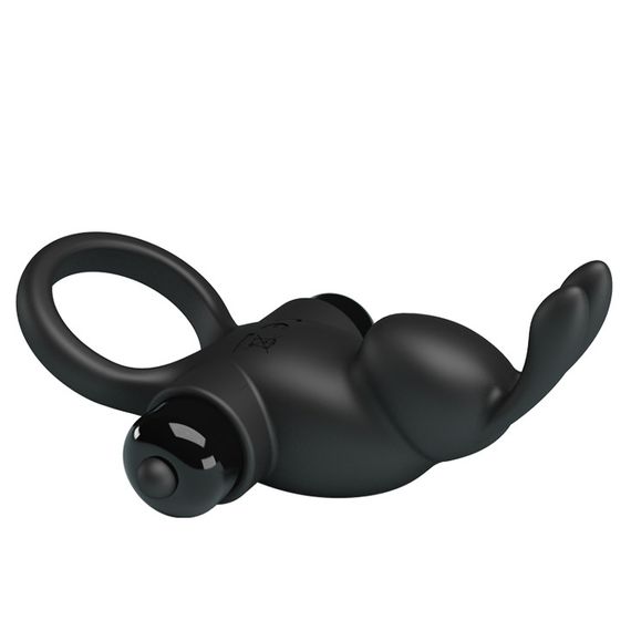 Эрекционное кольцо - Pretty Love Vibrant Penis Ring I Black sexstyle | Зображення 2