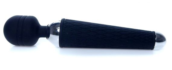 Вібромасажер Boss Series - Massager Power Wand USB Black 16 Function, BS2200037 sexstyle | Зображення 3