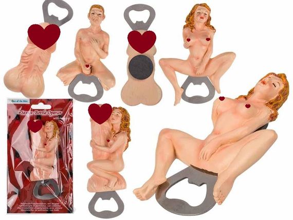 Сексуальна відкривачка для пляшок з магнітом Sex Aura