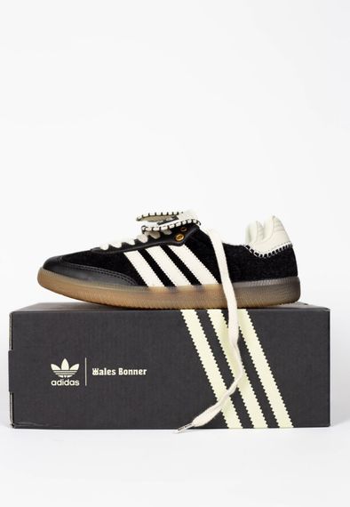 Жіночі кросівки Adidas Samba Pony x Wales Bonner Black | Зображення 4