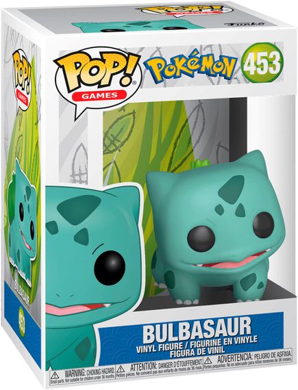 Фігурка Funko POP Games: Pokemon - Bulbasaur - EMEA (5908305242444) | Зображення 1