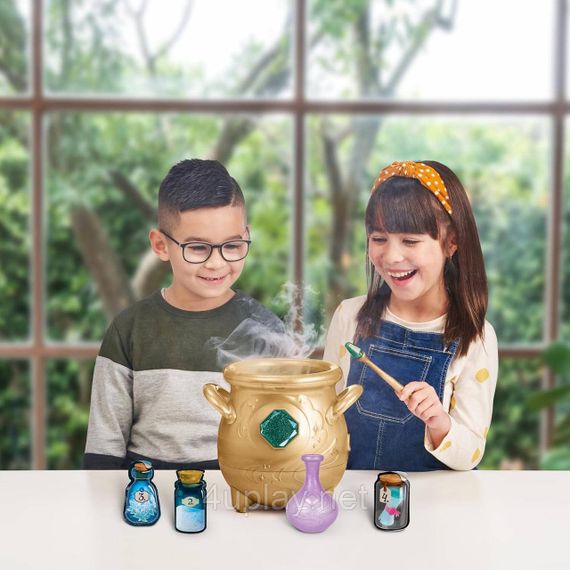 Интерактивный Волшебный котел Магические Микси золотой Оригинал Magic Mixies Magical Misting Gold Cauldron | Зображення 5