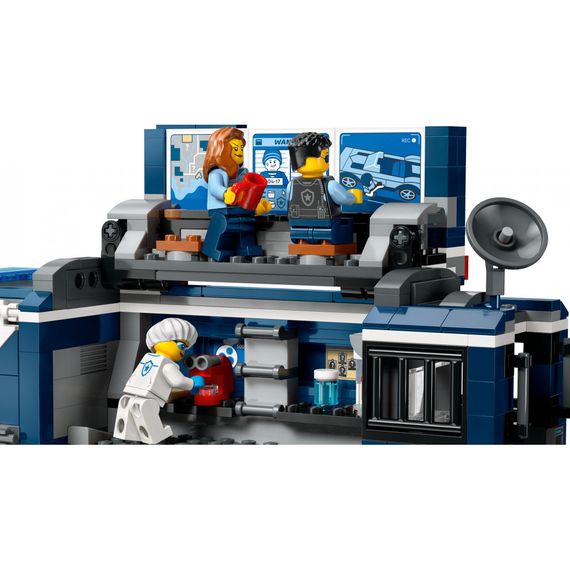 Конструктор LEGO City Пересувна поліцейська криміналістична лабораторія 674 деталей (60418) | Зображення 4