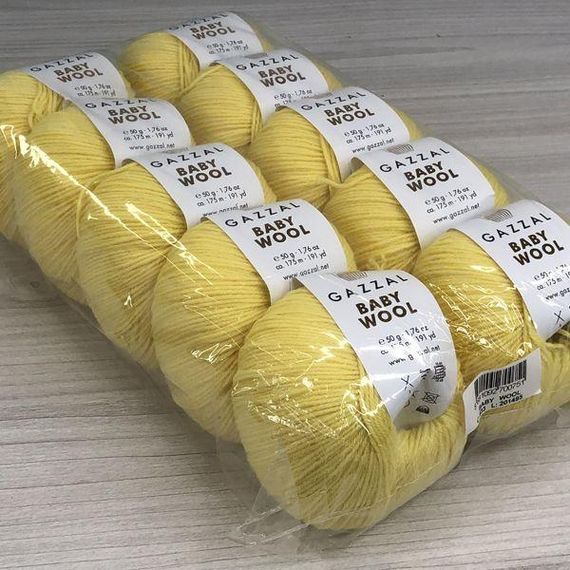 Пряжа Gazzal – Baby Wool колір 833 | Зображення 3