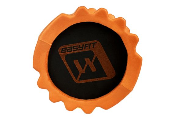 Масажний ролик EasyFit Solid Roller v.1.1s 33 см помаранчевий (EF-2050-Or) | Зображення 4