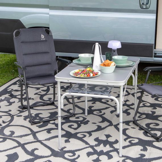 Стіл Bo-Camp Premium 120x60 cm Grey (1404421) | Зображення 4