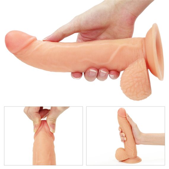 Страпон - Ingen Easy Strap-On Set 8.5" Flesh Sex Aura | Зображення 4