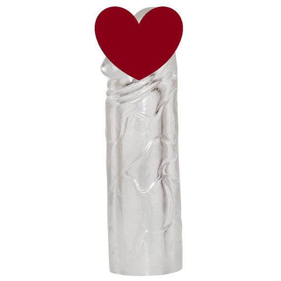 Насадка, що подовжує, на пеніс You2Toys Mega Dick Sleeve, прозора sexstyle