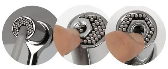 Тріскачка з універсальною головкою TOOL 7-19мм зможе замінити цілий набір торцевих головок | Зображення 3