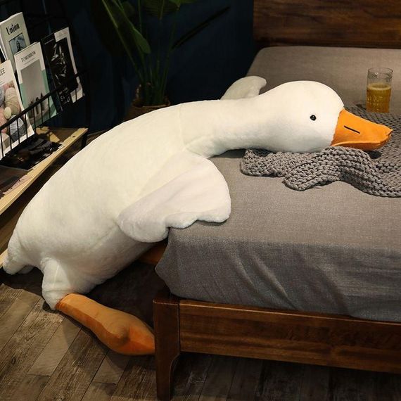 Плюшева іграшка подушка гусак 160 см, Подушка іграшка гусак 160 см   знижка | Зображення 1