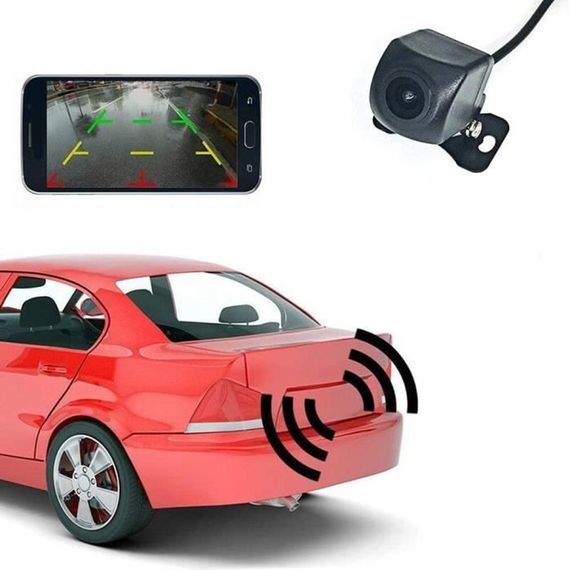 Бездротова HD камера заднього виду з Wi-Fi для автомобілів, транспортних засобів, камера заднього виду з Wi-Fi та нічним баченням, монітор A91.