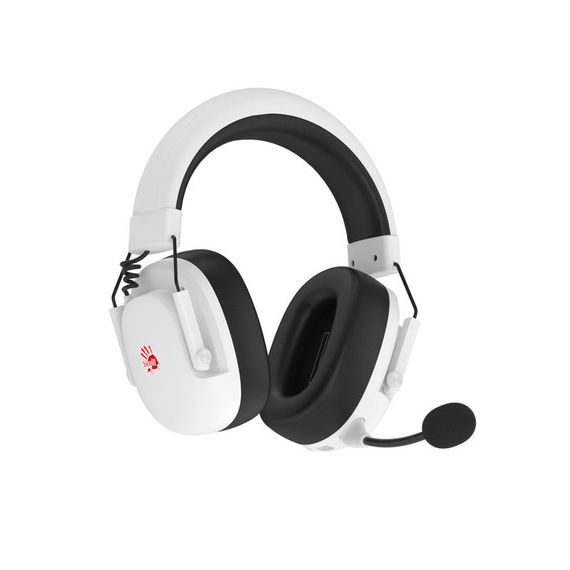 Гарнітура ігрова бездротова Bloody GR585 (White) з RGB підсвічуванням, білий колір | Зображення 6