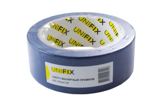 Лента клейкая малярная MR-7830472P премиум 38мм*40м UNIFIX | Зображення 1