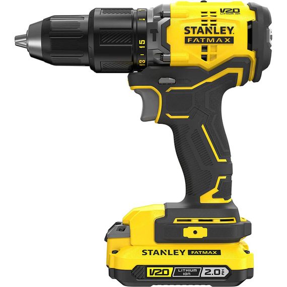 Дриль-шуруповерт ударний безщітковий акумуляторний STANLEY FATMAX SFMCD715D2K | Зображення 1