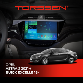 Штатна магнітола Torssen Opel Astra J 2021-/Buick Excelle 18- F9432 4G Carplay DSP