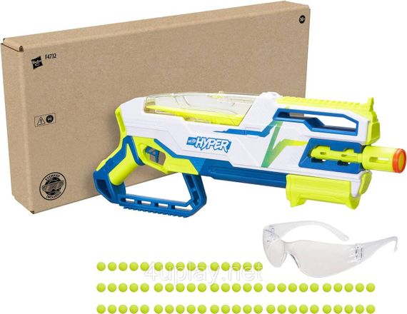 Оригинал Nerf Hyper Bundle Siege-50 Нерф Хайпер Бандл Помповый бластер, стреляющий шариками