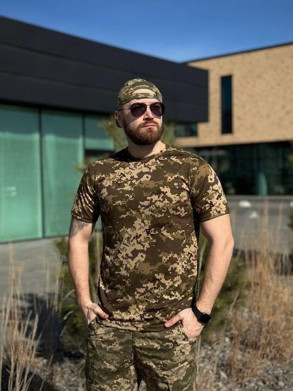Військова Футболка піксель CoolMax military | Зображення 4