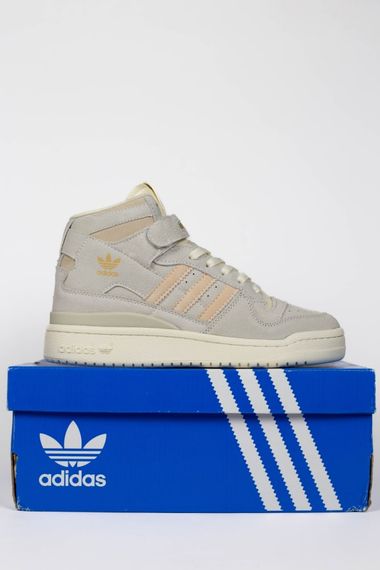 Жіночі кросівки Adidas Forum 84 high Gray | Зображення 4