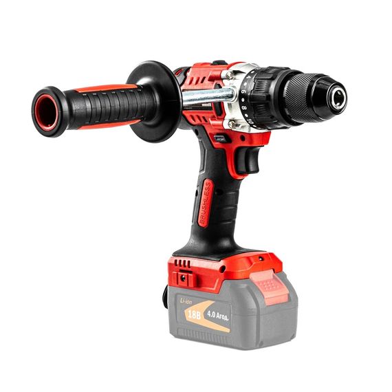 Шурупокрут з ударним режимом акумуляторний GTM DSI18/80BL (80 Нм, 1.5-13 мм, BL, 18 В, без акумуляторів та зарядного пристрою) | Зображення 2