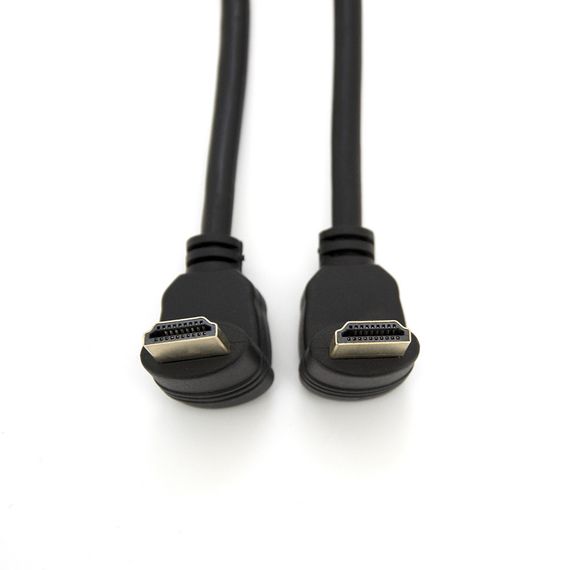 Кабель MerlionHDMI-HDMI 1.0m, v1.4, OD-7.5mm, круглый Black | Зображення 2