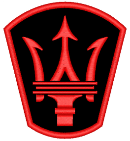 Шеврон Maserati / Ваш колір