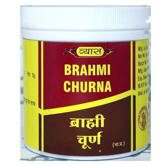 Комплекс для профілактики роботи головного мозку Vyas Brahmi Churna 100 g /50 servings/