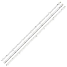 LED підсвітка TV 43" 17DLB43VER13-A 17DLB43VER13-B 17DLB43VER8-A 17DLB43VER8-B VES430UNDH-2D-N41 3шт.