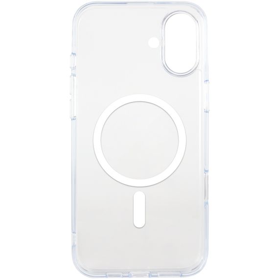 Чохол TPU Ummi transparent with Magnetic Fit для Apple iPhone 16 (6.1") Clear | Зображення 3