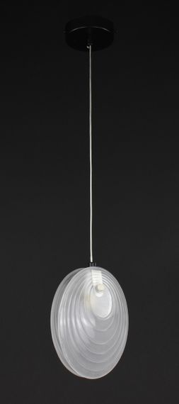 Люстра підвісна на 1 лампочку 27903 Чорний 30-150х15х8 см.