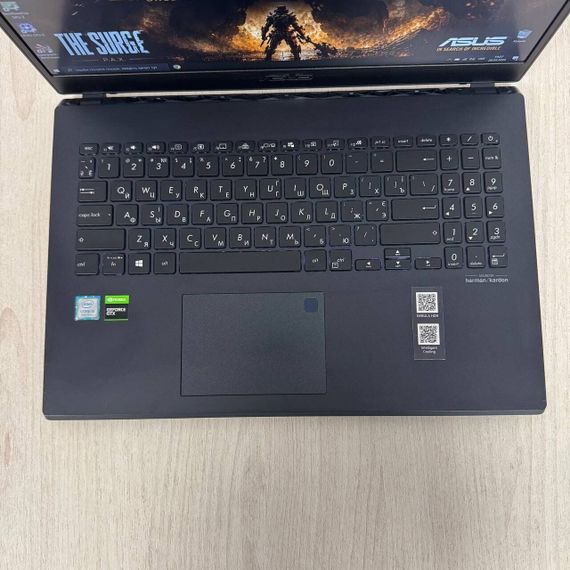 Игровой ноутбук Б-класс Asus VivoBook X571GT / 15.6" (1920x1080) IPS / Intel Core i5-9300H (4 (8) ядра по 2.4 - 4.1 GHz) / 16 GB DDR4 / 512 GB SSD / nVidia GeForce GTX 1650, 4 GB GDDR5, 128-bit / WebCam б/у | Зображення 2