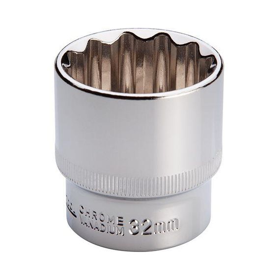 Головка дванадцятигранна 1/2", 32 мм INTERTOOL ET-02321 | Зображення 1