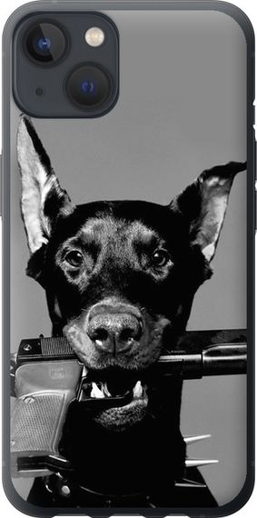 Чехол на iPhone 13 Доберман "2745u-2374-17620"