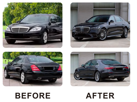 Комплект рестайлінга в W223 AMG Line (без дверей) для Mercedes S-сlass W221