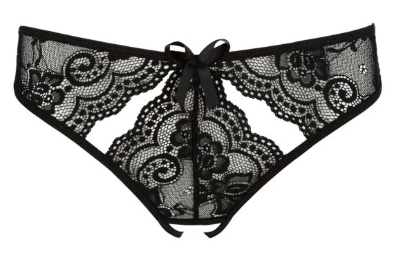 Відкриті трусики САРА чорні Sex Aura | Зображення 2