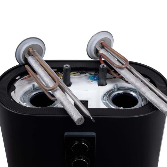 Водонагрівач електричний Thermo Alliance 50 л Black, плоский вертикальний, мокрий ТЕН 2 кВт (0,8 + 1,2) DT50V20G(PD)/2В | Зображення 6