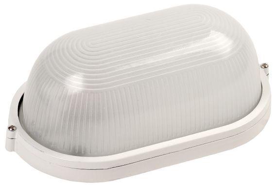 Светильник НПП1201 100W E27 IP65 овал белый Ny95000576