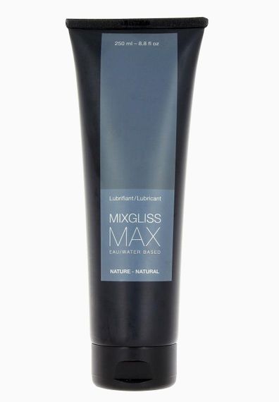 Анальный гель-смазка MixGliss MAX NATURE (250 мл) на водной основе с экстрактом алоэ Sex Aura
