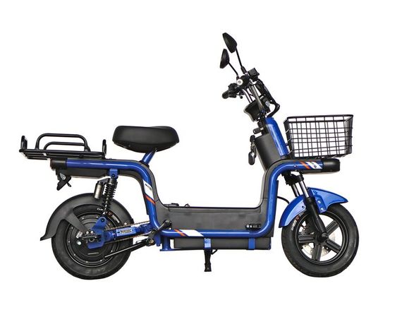 Електроскутер Maxxter RUNNER (Black-Blue) | Зображення 2