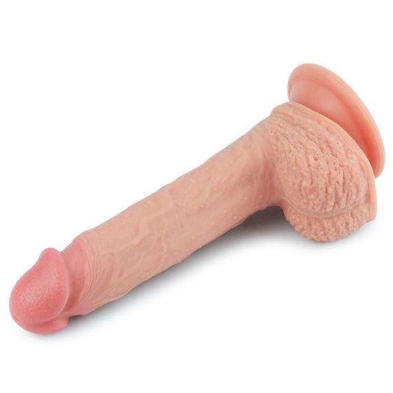 Фалоімітатор - Dual-Layered Silicone Cock 8.5" Flesh sexstyle | Зображення 2
