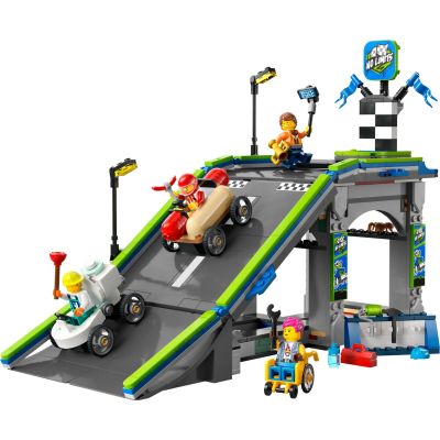 Конструктор LEGO City Никаких ограничений: Автодром для гоночных автомобилей (60460) | Зображення 3