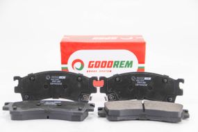 Колодки передні гальмівні Premacy/Protege/323/626/Eunos/Xedos/MX6/Probe 92-05, GOODREM (RM1392)