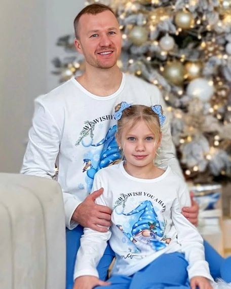 Піжама чоловіча "Family look" Носи своє 46 Білий (p-12640-141779) | Зображення 5