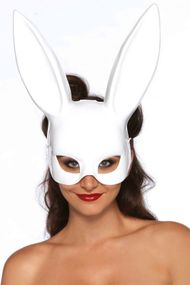 Маска кролика Leg Avenue Masquerade Rabbit Mask Белая One Size