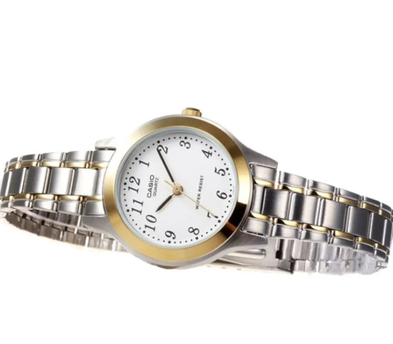 Красиві жіночі кварцові годинники наручні оригінальні Японія Casio Collection LTP-1263PG-7BEF | Зображення 4