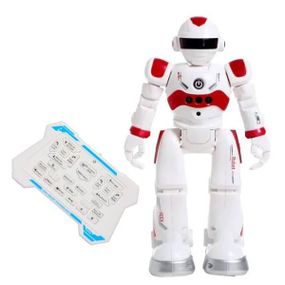 Робот інтерактивний з пультом керування Lezo Toys 99888-3 Білий з червоним