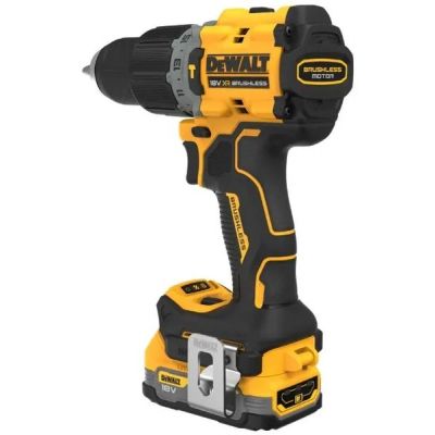Шуруповерт DeWALT XR Li-Ion PowerStack 90 Нм, 18V 1x1.7Ah, кейс TSTAK (DCD805E1T) | Зображення 6