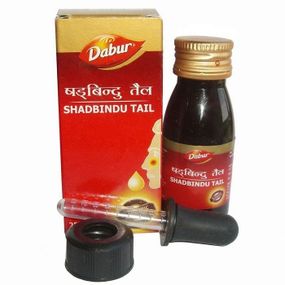 Шадбинду Тайл (Shadbindu Tail) Dabur, 25 мл, лечение уха, горла, носа