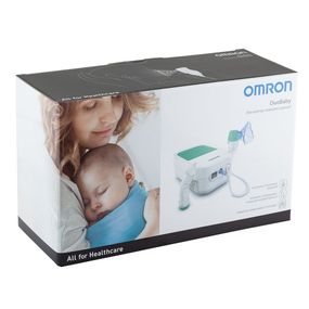 Ингалятор (небулайзер) Omron DuoBaby (NE-C301-E) с аспиратором компрессорный гарантия 3 года